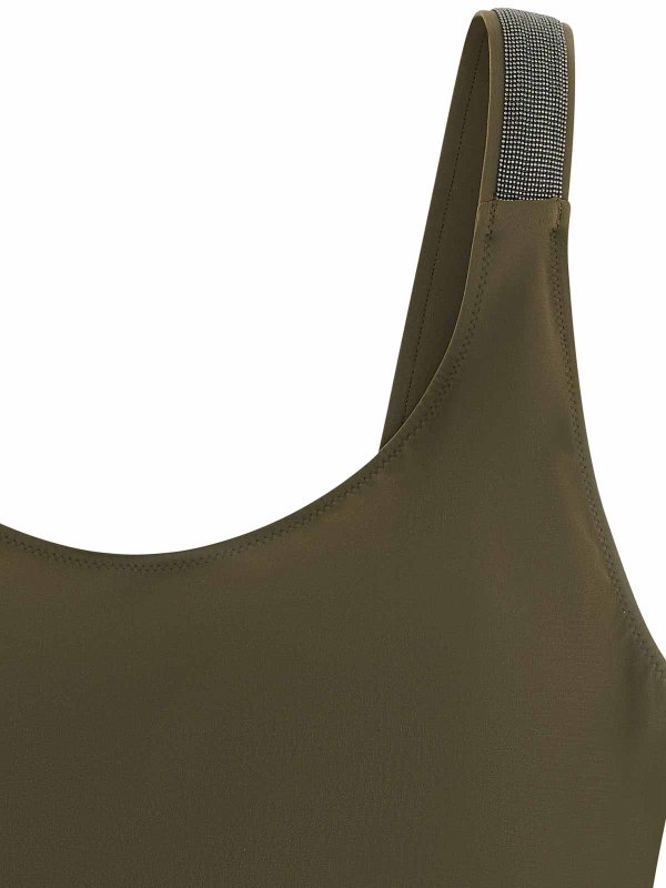 The Best Shops BRUNELLO CUCINELLI: one-piece - Precious Details One-Piece Swimsuit