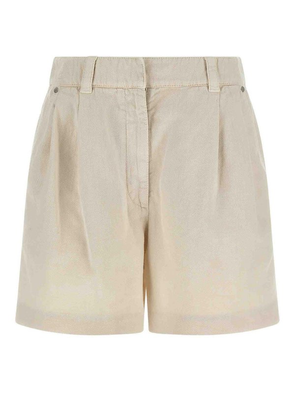 BRUNELLO CUCINELLI: Trousers Shorts - Baggy Shorts