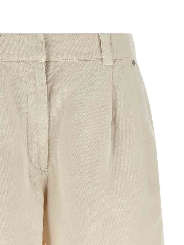 The Best Shops BRUNELLO CUCINELLI: Trousers Shorts - Baggy Shorts