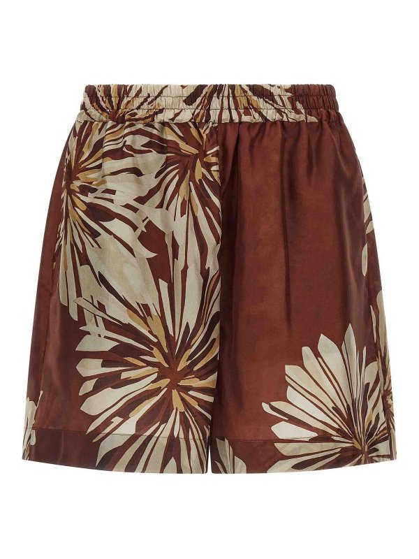 BRUNELLO CUCINELLI: トラウザーショーツ - ショートパンツ - ブラウン