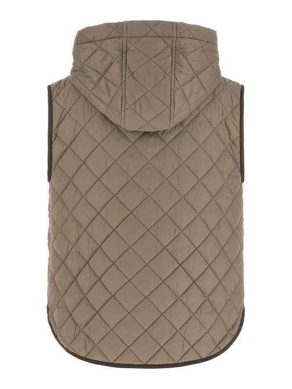 BRUNELLO CUCINELLI: ダウン・ハイテクジャケット online - ダウンジャケット - ブラウン