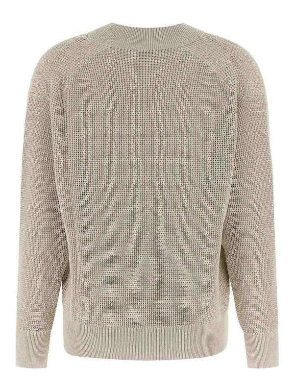 BRUNELLO CUCINELLI: crew necks online - Openwork Sweater