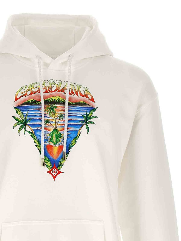 The Best Shops CASABLANCA: スウェット＆セーター - スウェットシャツ/セーター - 白