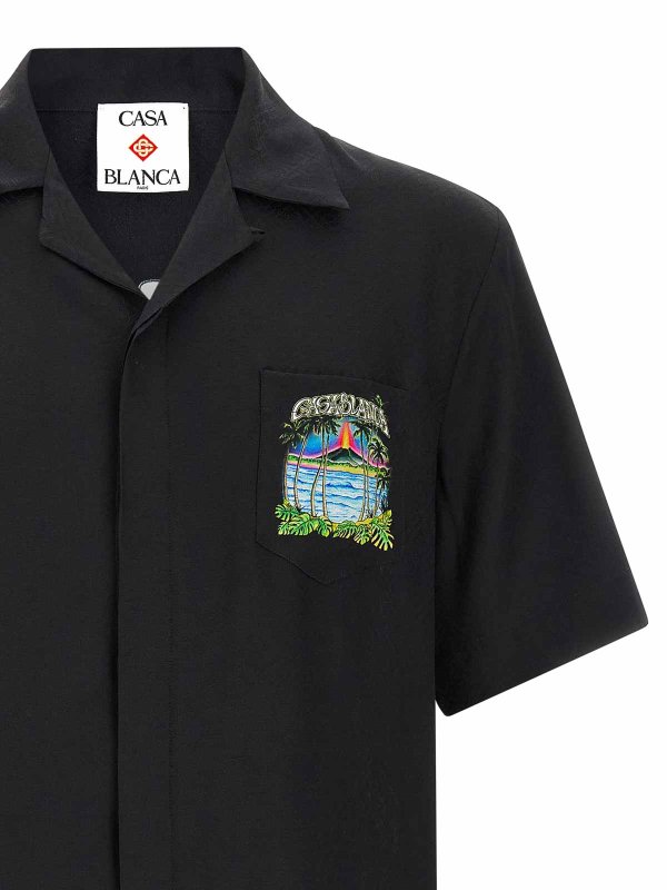 The Best Shops CASABLANCA: シャツ - シャツ - 黒