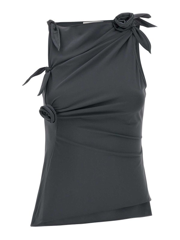 COPERNI: Tops y camisetas sin mangas - Top - Gris