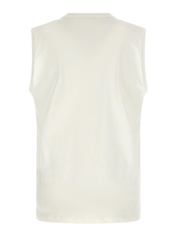 DIESEL: Tops y camisetas sin mangas online - Top - Blanco
