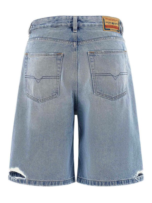 DIESEL: トラウザーショーツ online - ショートパンツ - ライトブルー
