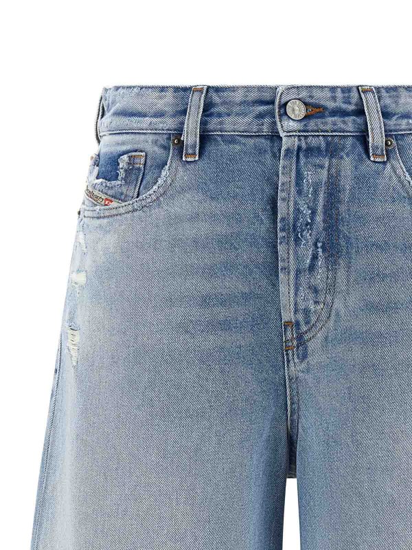 The Best Shops DIESEL: トラウザーショーツ - ショートパンツ - ライトブルー