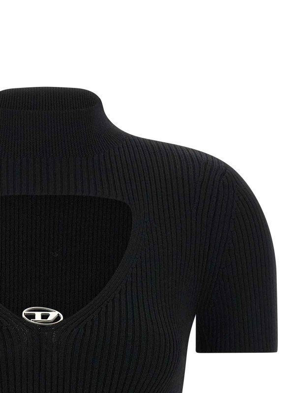 The Best Shops DIESEL: Top e canotte - M-Top oliva