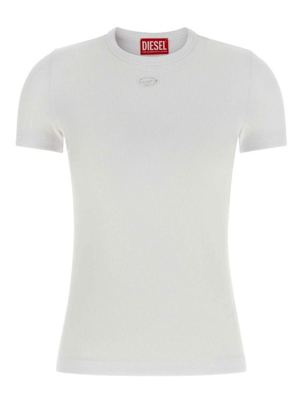 DIESEL: Camisetas - Camiseta - Blanco