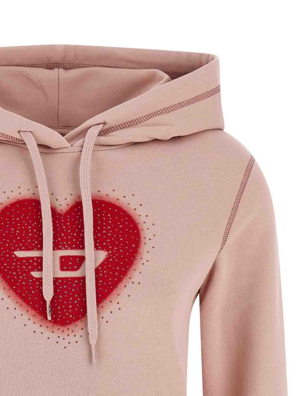 The Best Shops DIESEL: Sweatshirts & Sweaters - F-Slimmy-Hood-S5 Hoodie