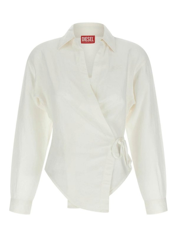 DIESEL: Hemden - Hemd - Weiß