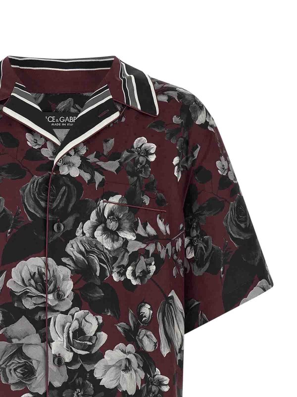 The Best Shops DOLCE & GABBANA: Camisas - Camisa - Rojo Oscuro