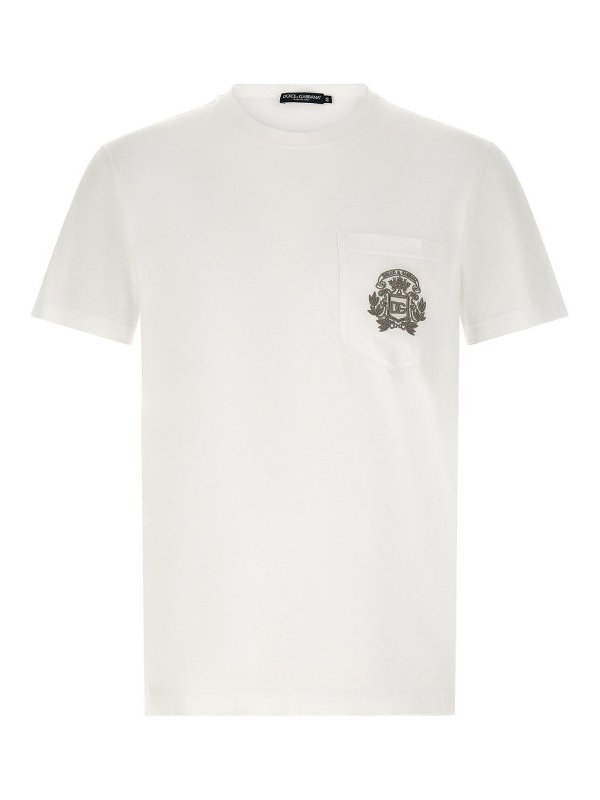DOLCE & GABBANA: Camisetas - Camiseta - Blanco