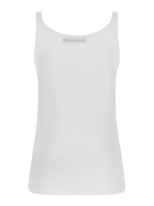 DOLCE & GABBANA: Tops und Tank Tops online - Top - Weiß