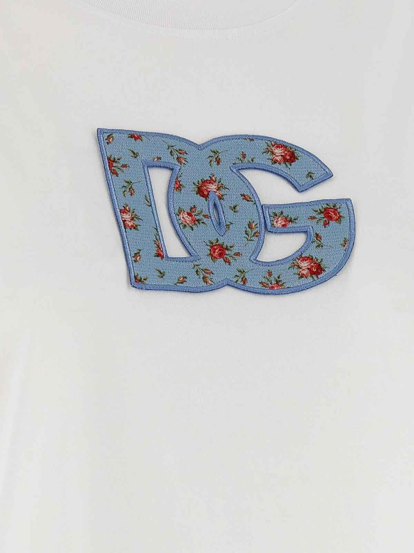 Tシャツ - 白 Replica 
online: DOLCE & GABBANA
