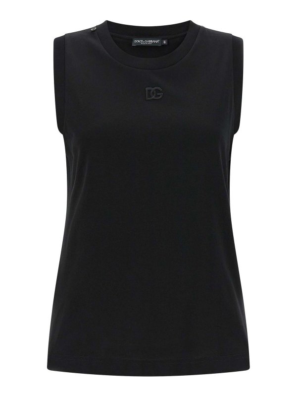 DOLCE & GABBANA: T-shirts online - T-Shirt - Noir