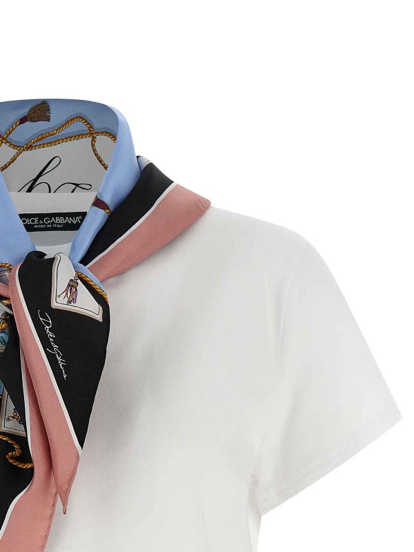 T-Shirt With Scarf Replica 
online: DOLCE & GABBANA
