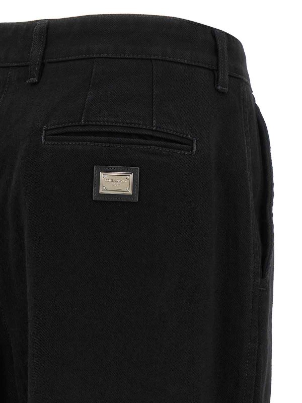 Jean Droit - Noir Replica 
online: DOLCE & GABBANA