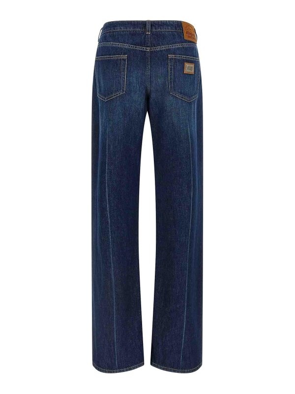 DOLCE & GABBANA: ストレートジーンズ online - ストレートジーンズ - ブルー