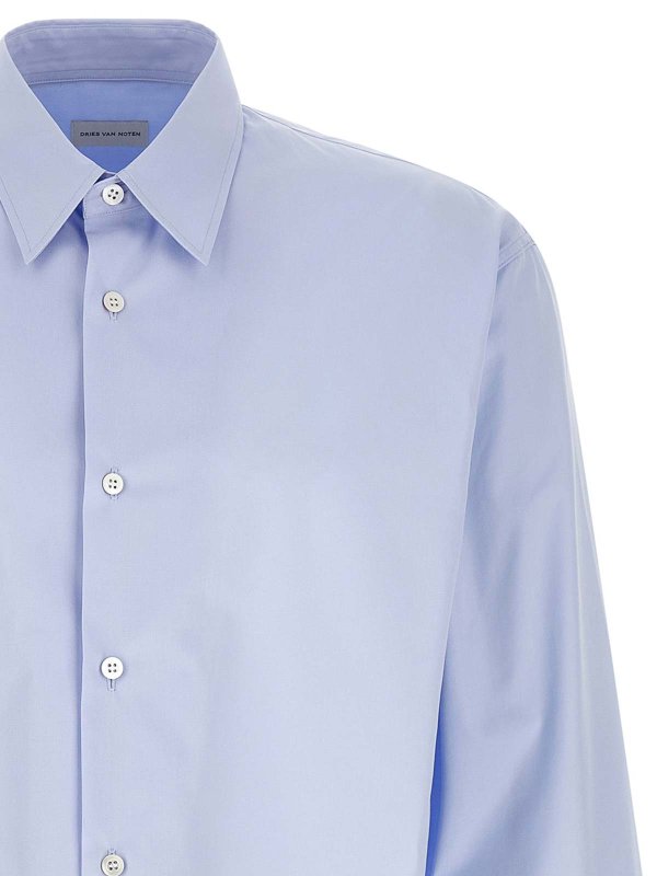 The Best Shops DRIES VAN NOTEN: シャツ - シャツ - ライトブルー