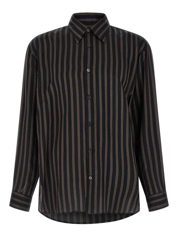 DRIES VAN NOTEN: Hemden - Hemd - Schwarz