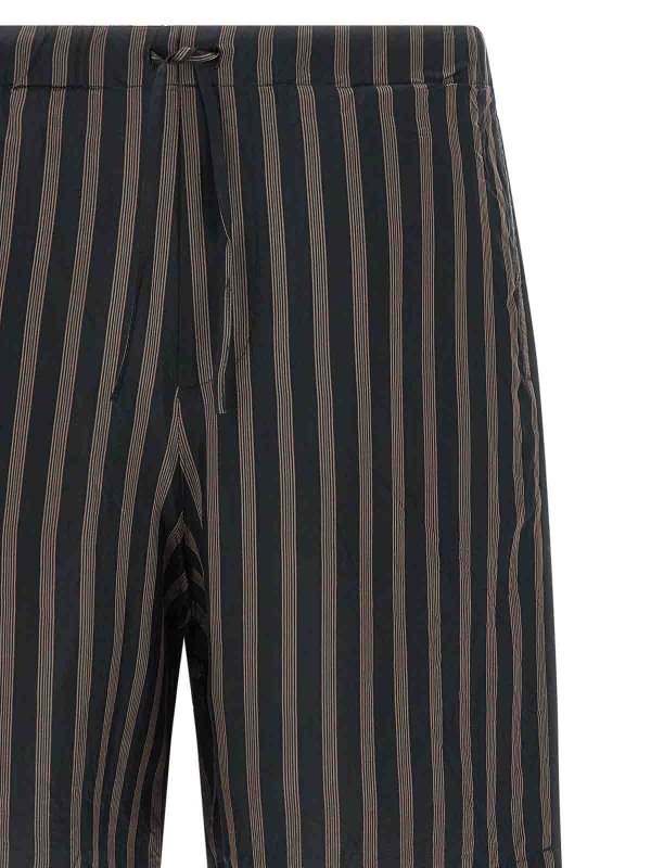 The Best Shops DRIES VAN NOTEN: トラウザーショーツ - ショートパンツ - ブラウン