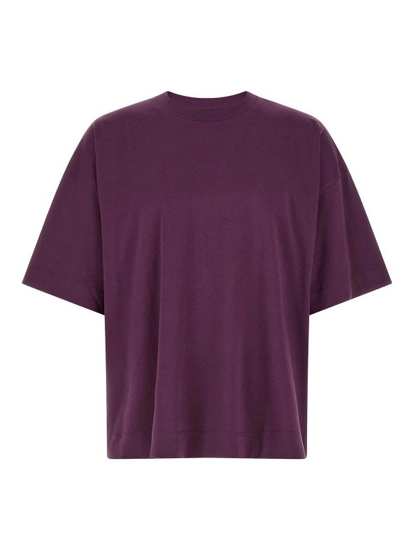 DRIES VAN NOTEN: T-shirts - T-Shirt - Violet