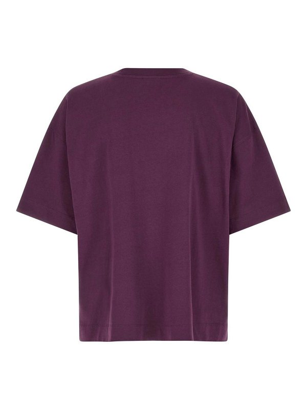 DRIES VAN NOTEN: T-shirts online - T-Shirt - Violet