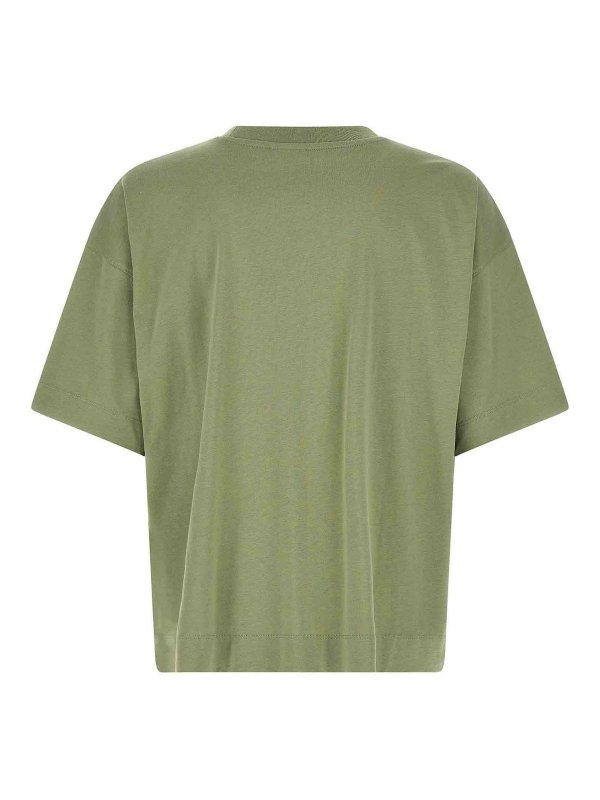 DRIES VAN NOTEN: Camisetas online - Camiseta - Verde