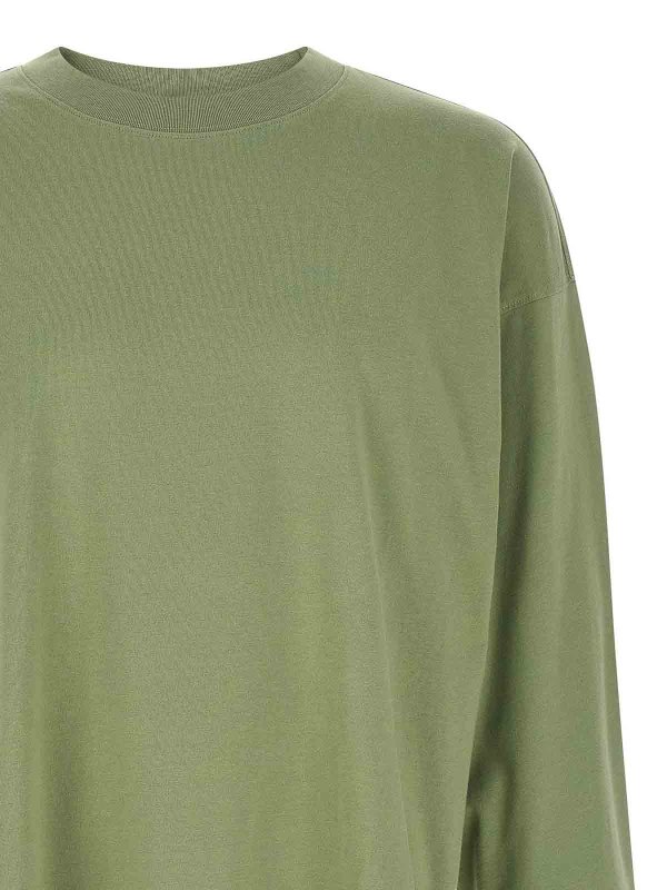 The Best Shops DRIES VAN NOTEN: T-shirts - T-Shirt - Vert