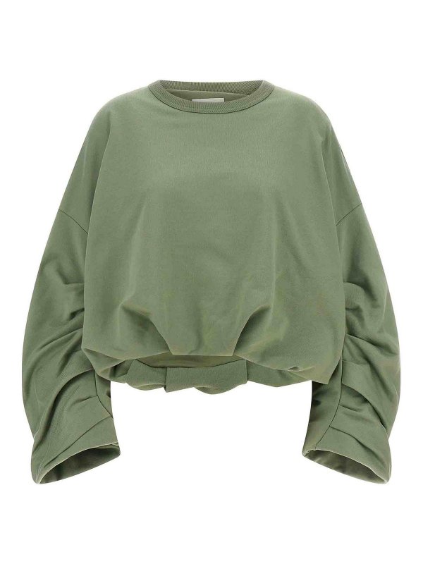 DRIES VAN NOTEN: Sudaderas y suéteres - Sudadera - Verde