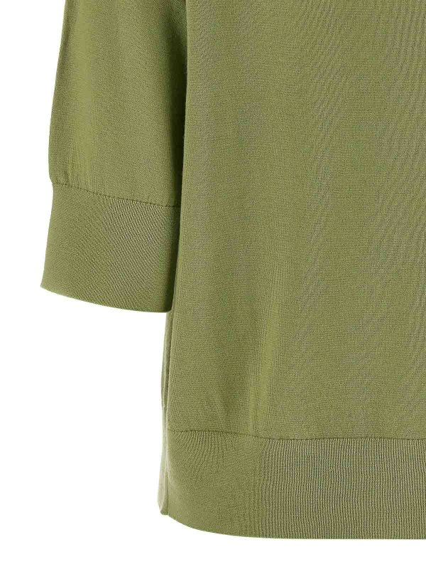 Rundhalspullover - Grün shop online: DRIES VAN NOTEN