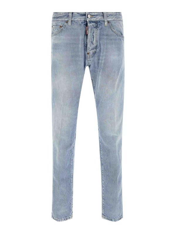 DSQUARED2: straight leg jeans - Teddy Jeans