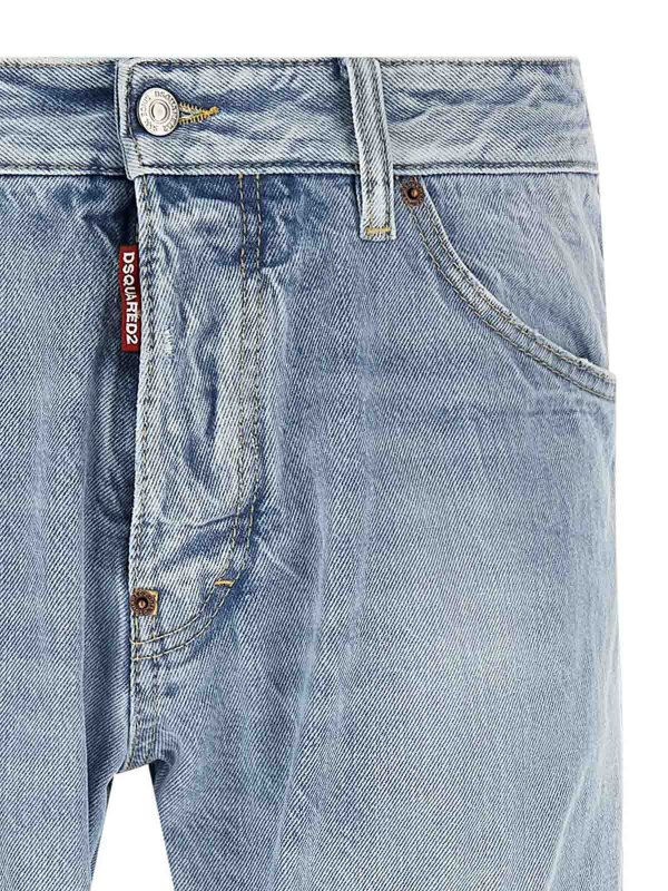 The Best Shops DSQUARED2: straight leg jeans - Teddy Jeans