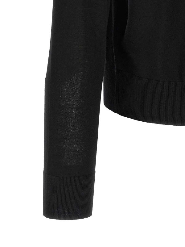 Rundhalspullover - Schwarz shop online: DSQUARED2