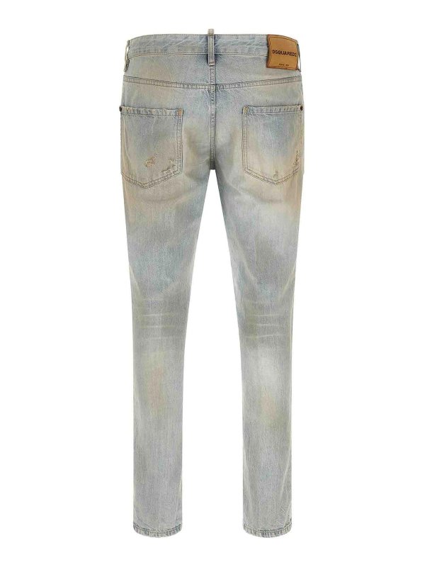 DSQUARED2: Jeans Rectos online - Vaqueros Rectos - Azul Claro