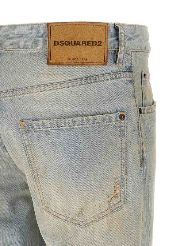 Vaqueros Rectos - Azul Claro shop online: DSQUARED2