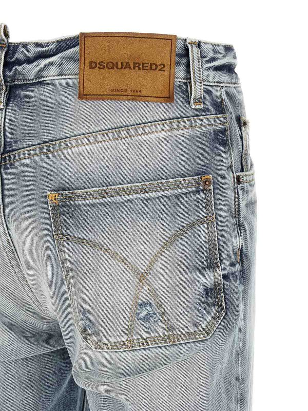 Vaqueros Rectos - Azul Claro shop online: DSQUARED2