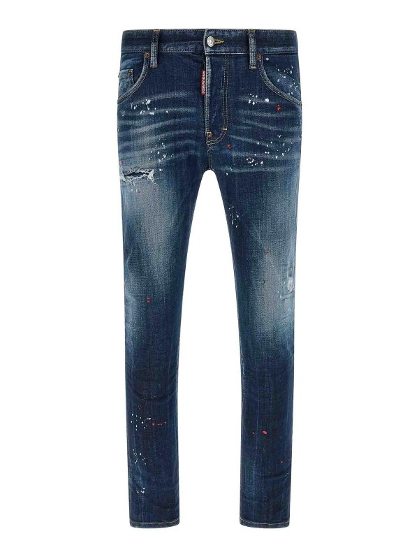 DSQUARED2: straight leg jeans - Skater Jeans