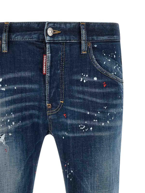 The Best Shops DSQUARED2: straight leg jeans - Skater Jeans