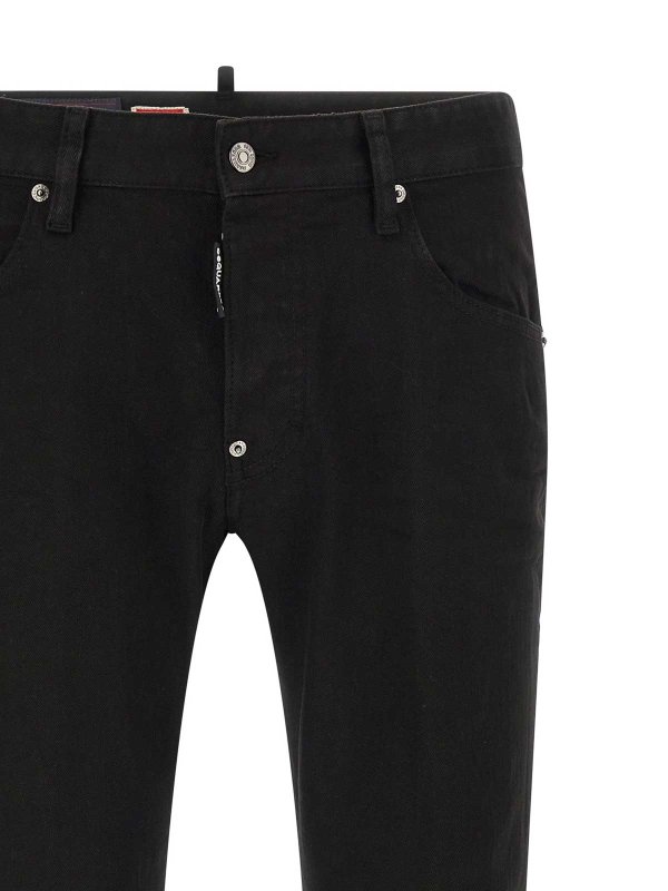 The Best Shops DSQUARED2: Jeans Rectos - Vaqueros Rectos - Negro