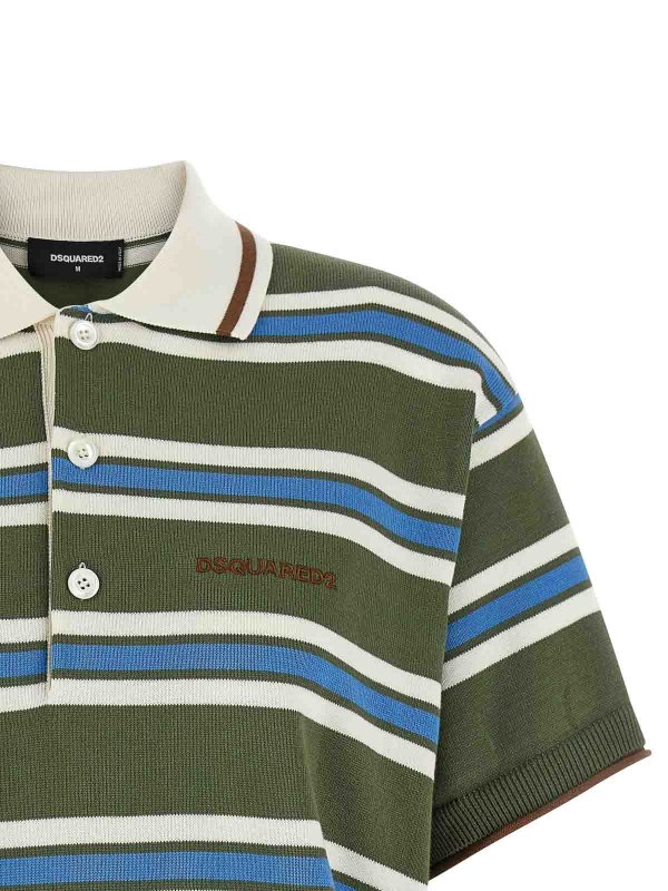 The Best Shops DSQUARED2: Poloshirts - Poloshirt - Bunt