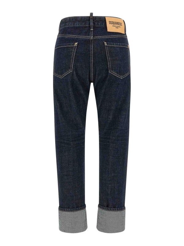DSQUARED2: jeans dritti, a sigaretta online - Jeans da maschiaccio