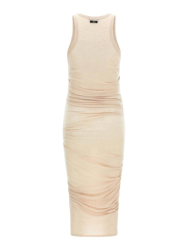 ELISABETTA FRANCHI: abiti al ginocchio online - Vestito  con ricamo logo