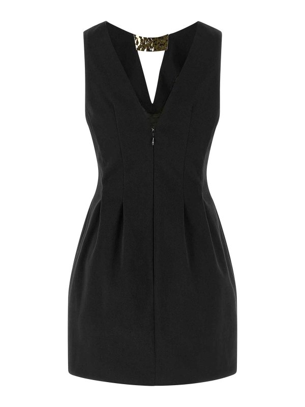 ELISABETTA FRANCHI: ニーレングスドレス online - 膝丈ドレス - 黒