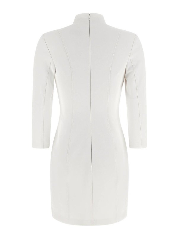 ELISABETTA FRANCHI: abiti al ginocchio online - Vestito  Con Logo Con Fasce Elastiche