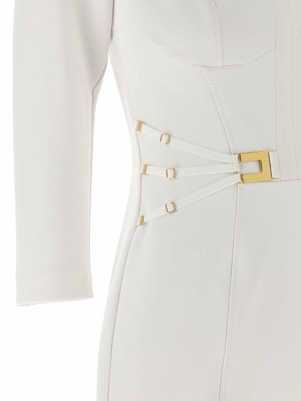 Vestito  Con Logo Con Fasce Elastiche Replica 
online: ELISABETTA FRANCHI