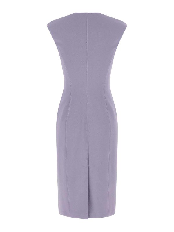 ELISABETTA FRANCHI: ニーレングスドレス online - 膝丈ドレス - 紫
