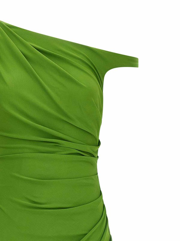 The Best Shops ELISABETTA FRANCHI: ニーレングスドレス - 膝丈ドレス - 緑